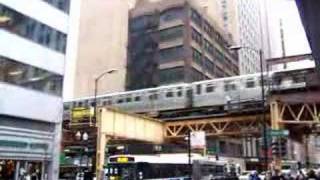 Another Chicago L Train in quotThe Loopquot [upl. by Yraillih]