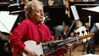 Amjad Ali Khan’s Sarod Concerto Samaagam with Norwegian Radio Orchestra conducted by Markus Lehtinen [upl. by Iek]