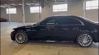 NEW BULLETPROOF B6 ARMOURED  MERCEDES S580  V8 PETROL  High spec vehicle with executive seats [upl. by Aineval]