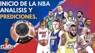 INICIO NBA ANALISIS Y PREDICCIONES [upl. by Maxentia]