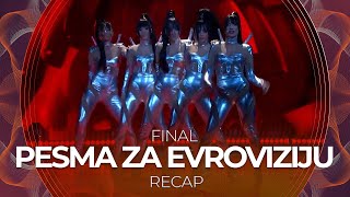 Pesma za Evroviziju 2022 Serbia  Final  RECAP [upl. by Port705]