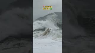 uma das praias mais perigosas do Brasil praia da Sununga em Ubatuba surfers praias perigosos [upl. by Llerahc99]