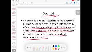 Human organ Transplantation Act of Nepal [upl. by Anedal]