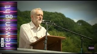 The rise of Jeremy Corbyn in Labour leadership race  Newsnight [upl. by Grim]