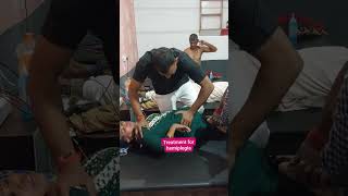 Chiropractic treatment for hemiplegia by dr suraj saroj mo 91408 34884 [upl. by Isahella451]