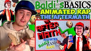 THE AFTERMATH  Animated Baldis Basics Rap  Reaction  New School [upl. by Mandler]