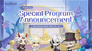 46 BANNER UPDATES AND REWARDS LIVESTREAM THIS FRIDAY  Genshin Impact [upl. by Mckeon]