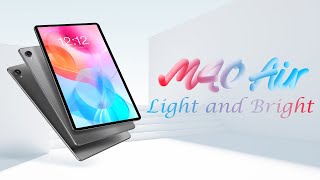 Light and bright Teclast M40 Air 101inch FHD lightweight Tablet PC [upl. by Imekawulo]