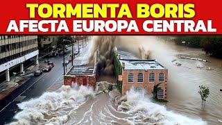 LA TORMENTA BORIS DEJA 21 MUERT0S EN EUROPA CENTRAL [upl. by Nodla920]