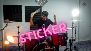 Sticker  Bodyslam Drum cover Poom Thanapoom [upl. by Finkelstein]