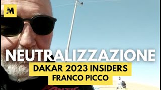 Dakar 2023 Insiders Franco Picco alla neutraliuzzazione prima della fine della 6a Speciale [upl. by Anawit]