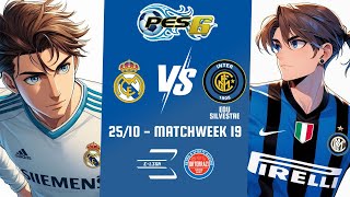 🔴 LIVE PES 6  ELiga  Real Madrid vs Internazionale FULL GAME [upl. by Everett]