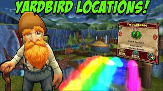 Wizard101  All Yardbird Locations Guide [upl. by Hsekar]