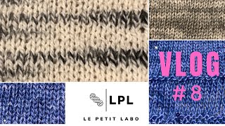 Vlog d’automne 8  Des échantillons et un pull qui prend forme  🍁 [upl. by Ened]