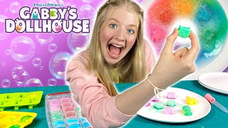 Fun amp Easy Experiment for Kids 🫧🌈 FIZZY RAINBOW CUBES  GABBYS DOLLHOUSE [upl. by Ocsicnarf]