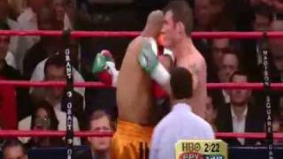 Calzaghe vs Jones Jr 17 [upl. by Sherri927]