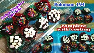 Graham Brigadeiro Cake Balls Patok Pangnegosyo Tips Subukan mo ito lalo na ngayong season na ito [upl. by Blaine]