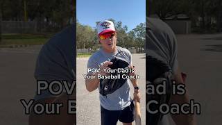 POV Your Dad is Your Baseball Coach 🤣 baseball comedy coach baseballdads sports [upl. by Ardnuhs]