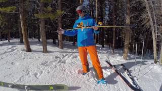 2017  2018 Salomon XDR 84 Ti ski review [upl. by Eetnom]