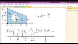 Statics  Centroids of Composite Shapes 2 [upl. by Aika105]