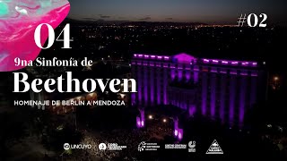 9na Sinfonía de Beethoven 4to movimiento  Homenaje de Berlin a Mendoza 2020 [upl. by Einnod]