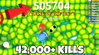 Snakeio  FINALLY WORLD RECORD 2022  2025 SCORE 500000 💣 EPIC SNAKE BATTLE OF ALL TIME [upl. by Nicoli342]