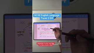 GCSE English Language Paper 2 Q4 Top Tips ✍️ You MUST Know This… gcse english [upl. by Akeihsal]