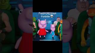 PeppaPig Plays Fortnite fortnite peppapig shorts [upl. by Tiebout927]