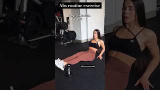 Abs routine exercises for women at home legs abs absworkout shorts viralshorts [upl. by Efren]