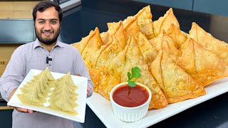 Aloo Samosay Recipe  Easy Step by Step Crispy Potato Samosa Better [upl. by Kast]