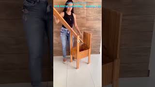 Amazing ❤️‍🔥 Smart Space Saving Furniture  Cool Murphy Bed Ideas for Small Home Spaces Innovations [upl. by Ecyaj]