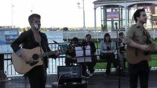 Buskers on Cardiff Bay [upl. by Fem]