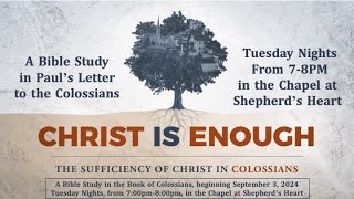 Colossians Bible Study October 22 2024 Session 7 [upl. by Enreval]