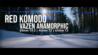 Winter Wonderland  RED Komodo  Vazen Anamorphic [upl. by Pauletta479]