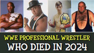 WWE WRESTLER DEATHS IN 2024  Professional Wrestler We Lost This Year [upl. by Homerus]