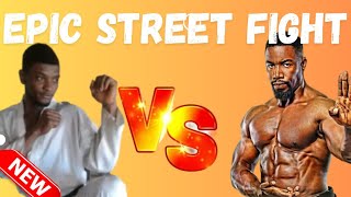 Street Fight II Crazy Lover Vs Dark Side Wrong Lover  Karate Action [upl. by Ahsitauq]