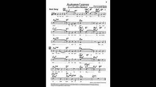 Autumn Leaves  Instrumental Backing Track  G minor Original song by Joseph Kosma amp Johnny Mercer [upl. by Acnayb287]