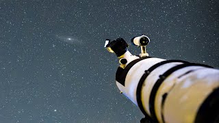 Andromeda Galaxy Live View through my Telescope [upl. by Suiramaj]