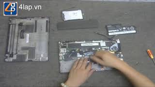 Lenovo Thinkpad X250 Disassembly and fan cleaning [upl. by Nossah]