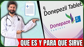 DONEPEZIL💊 ¿Cómo se usa MEJORA la MEMORIA en ALZHEIMER  MÁS💊 [upl. by Alya]