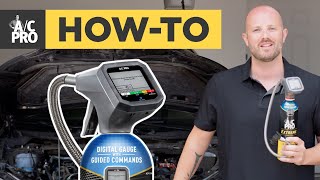 How to Recharge with an AC Pro ® Advanced Digital Gauge [upl. by Assilev728]