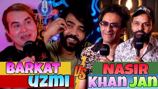 Barkat Uzmi Ne Ki Nasir Khan Jan K Sath Cher Chaar  Ahmed Khan Podcast Ft Nasir Khan Jan [upl. by Tur12]