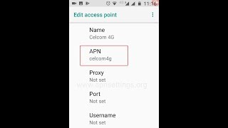 Celcom 4G APN Settings for Android [upl. by Orfield]