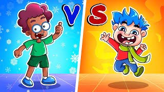 Hot And Cold Song 🌈🎶 More Kids Songs amp Nursery Rhymes  Childrens Music Videos [upl. by Kirk115]