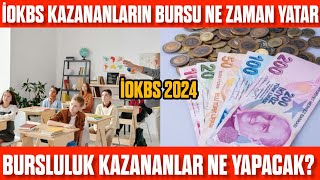 2024 Bursluluk Sınavını kazananların bursu ne zaman yatacak Ne yapmaları gerek [upl. by Rellim]