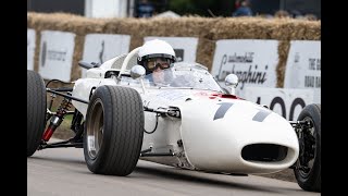 Goodwood Festival of Speed 2024 角田裕毅選手 × Honda RA272 [upl. by Sairtemed]