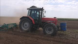 Massey Ferguson 6180  Agromerkur kompaktor 40 [upl. by Dalston]