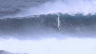 Jeff Rowley at Jaws  Ride of the Year Nominee  Billabong XXL Big Wave Awards 2012 [upl. by Ymassej]