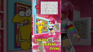 Çok Zor Labirent Oyunu roblox [upl. by Carilla]