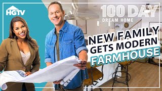 Transforming a Lot of Memories into the Perfect Family House  100 Day Dream Home  HGTV [upl. by Sadie]